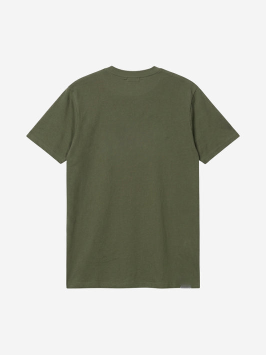 Men's 100% Cotton Crew Neck T-Shirt – Sound of Detroit (Dark Olive) | 180 GSM