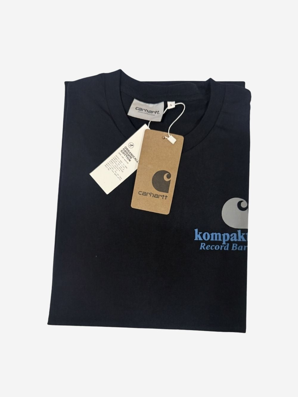 Men's 100% Cotton Crew Neck T-Shirt – Kompakt (Black) | 180 GSM