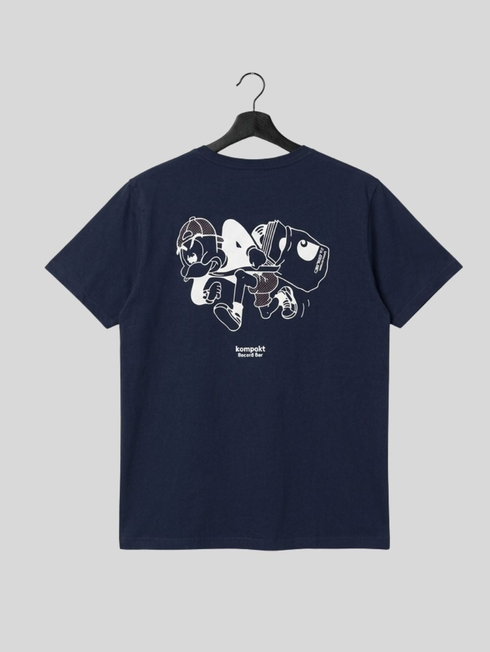 Premium Cotton T-Shirt – Damn Day Print (Navy)