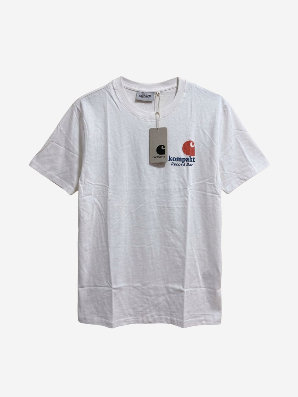 Men's 100% Cotton Crew Neck T-Shirt – Fairplay Print (Red) in White | 180 GSM