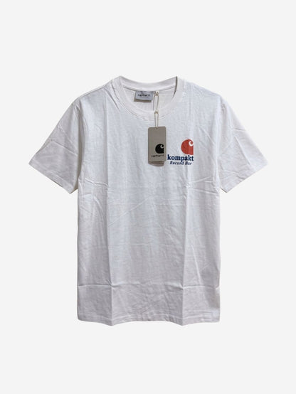 Men's 100% Cotton Crew Neck T-Shirt – Fairplay Print (Red) in White | 180 GSM