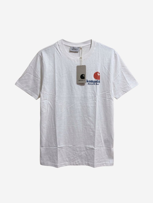 Men's 100% Cotton Crew Neck T-Shirt – Fairplay Print (Red) in White | 180 GSM
