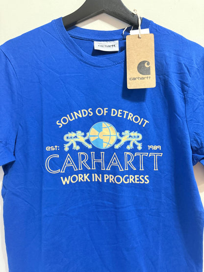 Premium Cotton T-Shirt – Sound of Detroit (Blue)