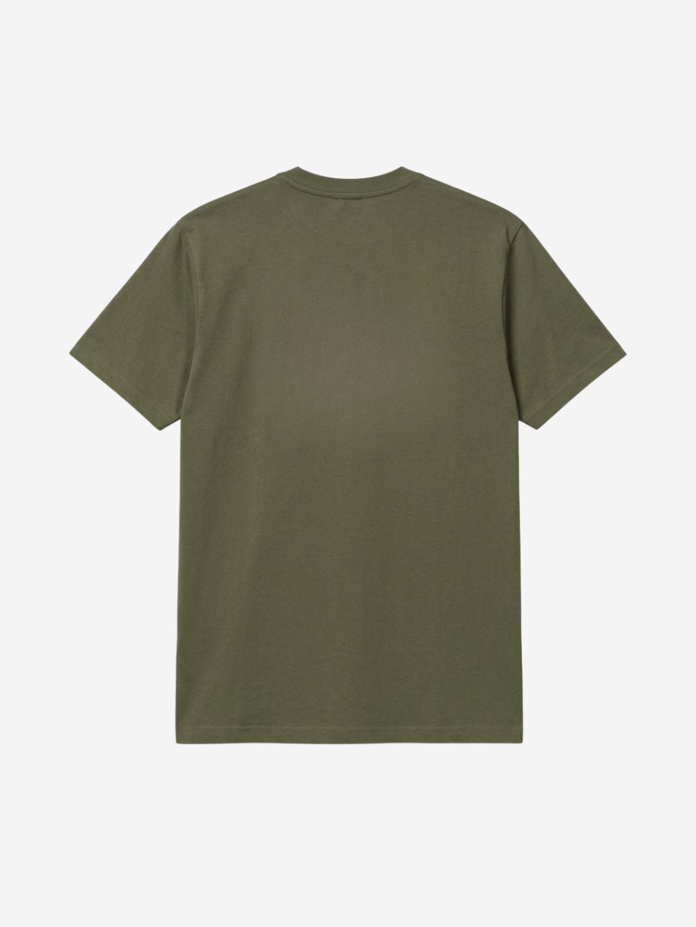 Men's 100% Cotton Crew Neck T-Shirt – Duck Print (Dark Olive) | 180 GSM
