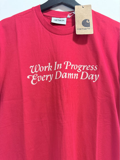 Premium Cotton T-Shirt – Damn Day (Red)