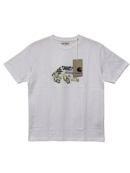 Men's 100% Cotton Crew Neck T-Shirt – Believe Print (White) | 180 GSM