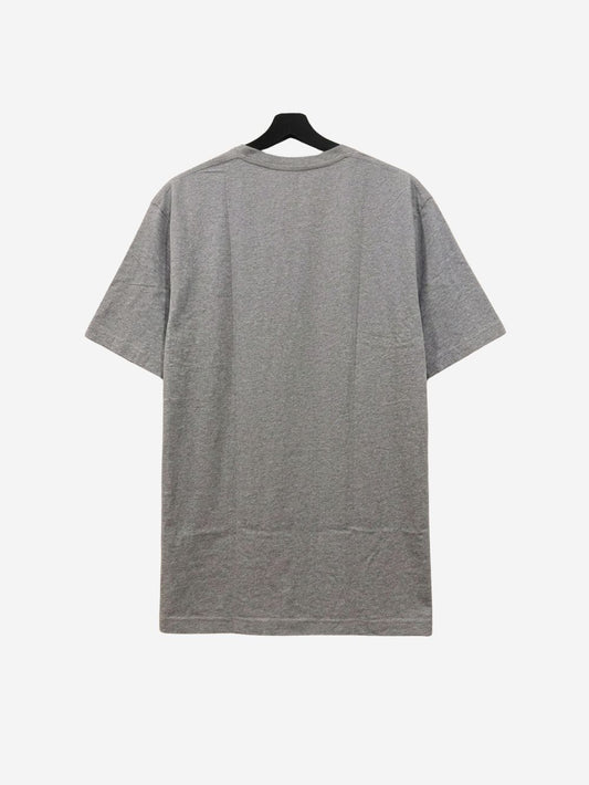 Men's 100% Cotton Crew Neck T-Shirt – Duck Print (Grey) | 180 GSM