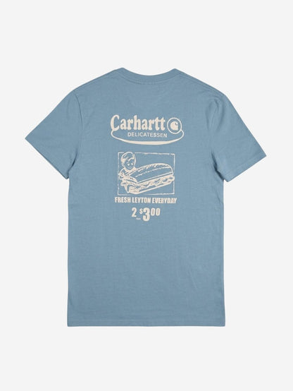 Men's 100% Cotton Crew Neck T-Shirt – Delicate (Sky Blue) | 180 GSM