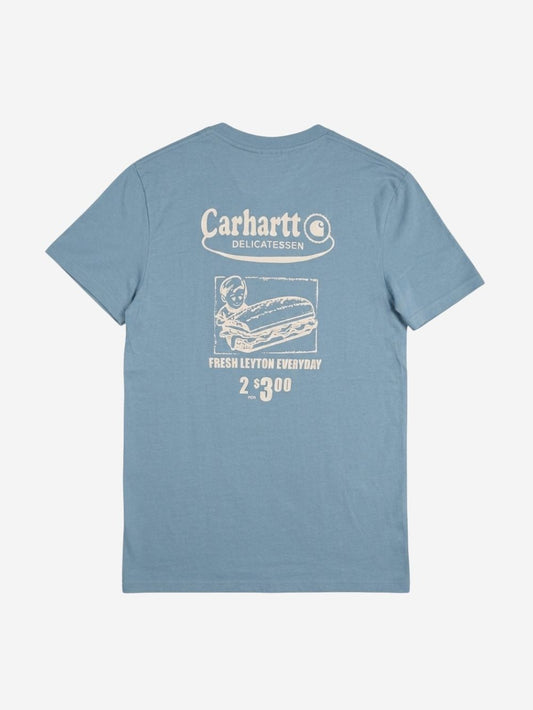Men's 100% Cotton Crew Neck T-Shirt – Delicate (Sky Blue) | 180 GSM