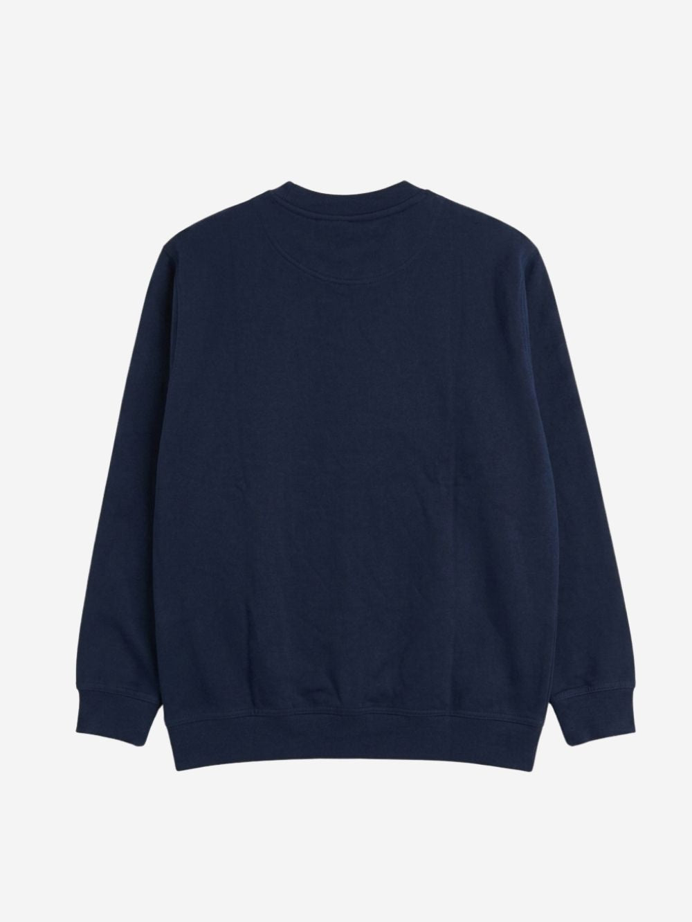 Men's Cotton-Poly Fleece Crew Neck Sweatshirt – Motorsports (Navy) | 320 GSM