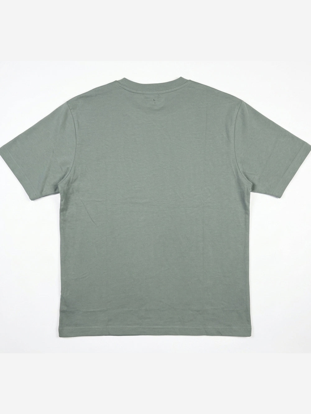 Men's 100% Cotton Crew Neck T-Shirt – Sound of Detroit (Light Olive Green) | 180 GSM
