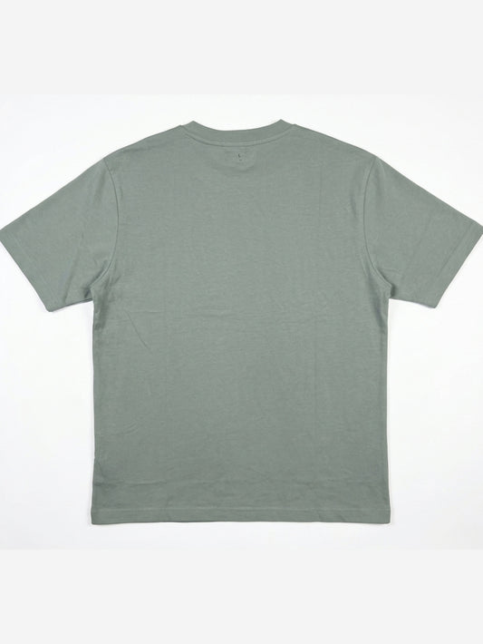 Men's 100% Cotton Crew Neck T-Shirt – Sound of Detroit (Light Olive Green) | 180 GSM