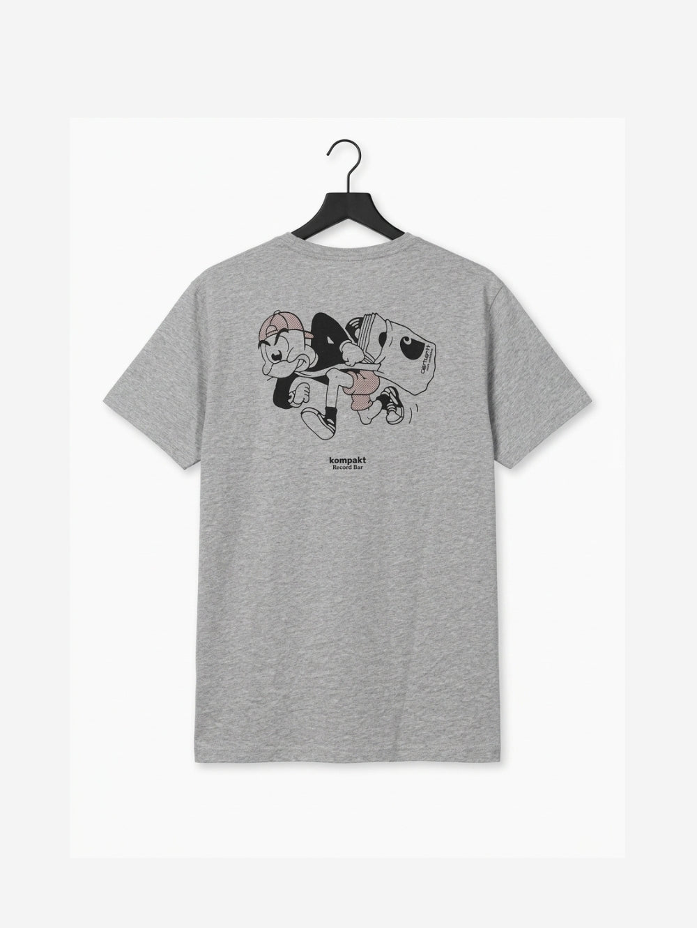 Men's 100% Cotton Crew Neck T-Shirt – Damn Day (Grey) | 180 GSM