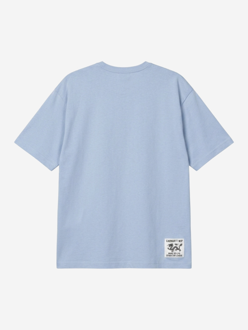 Men's 100% Cotton Crew Neck T-Shirt – Make Believe (Dusty Blue) | 180 GSM