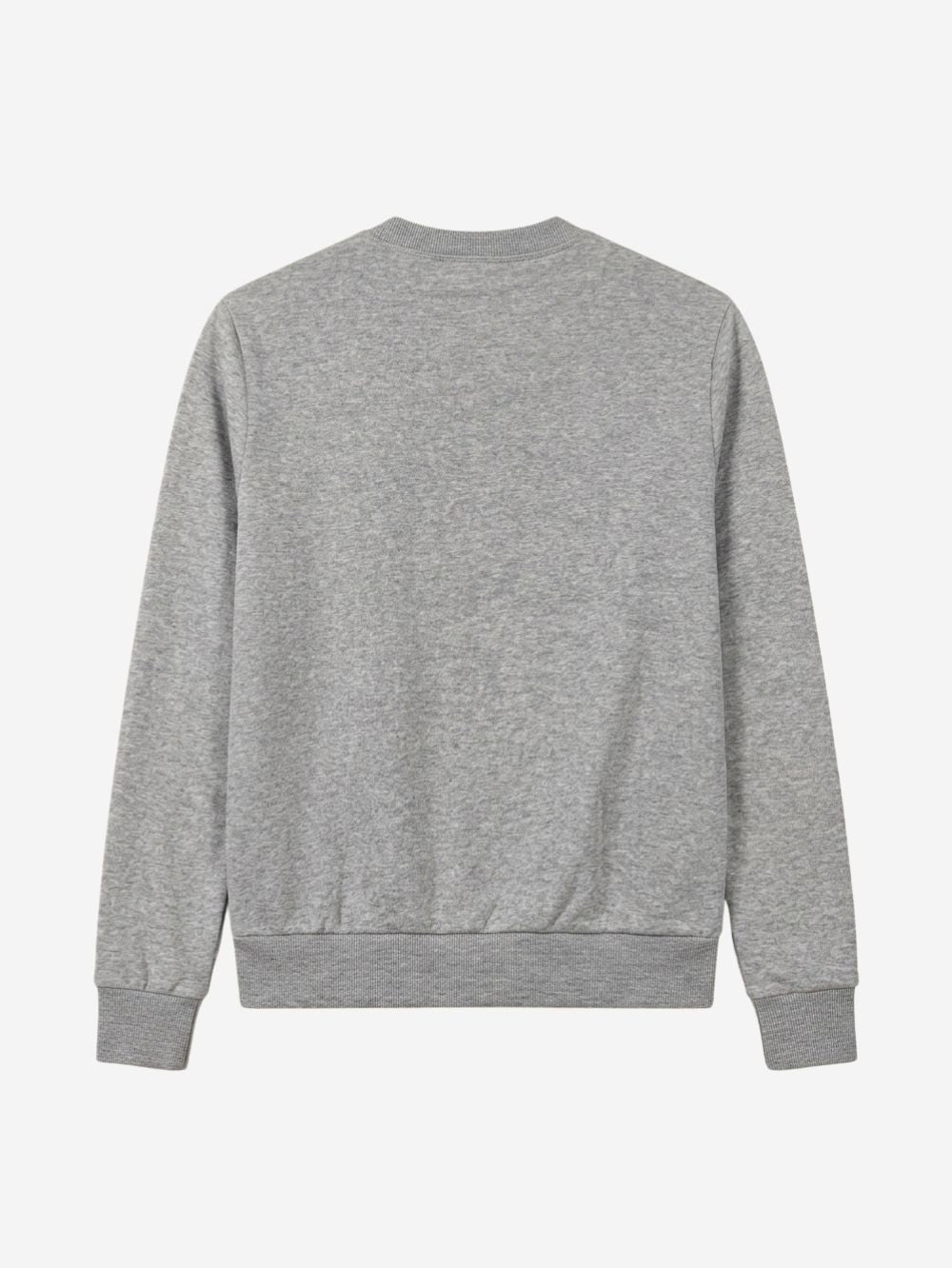 Men's Cotton-Poly Fleece Crew Neck Sweatshirt – Big Detroit (Grey) | 320 GSM