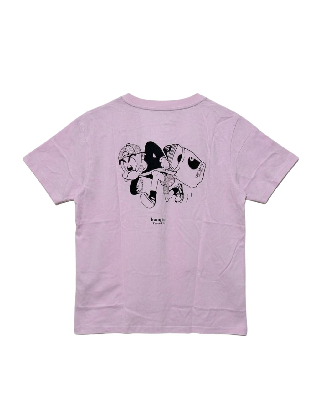 Men's 100% Cotton Crew Neck T-Shirt – Damn Day (Light Pink) | 180 GSM