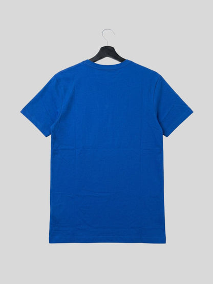 Premium Cotton T-Shirt – Duck Print (Royal Blue)
