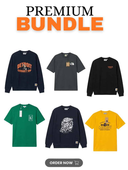 T-Shirt & Sweatshirt Wholesale Bundle – 5, 10 & 20 Pieces