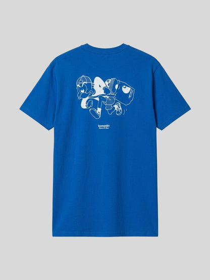 Premium Cotton T-Shirt – Damn Day (Royal Blue)