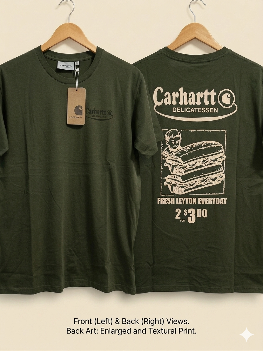 Wholesale Lot: 1x Carhartt WIP "Delicatessen" Graphic Tees (Size M)