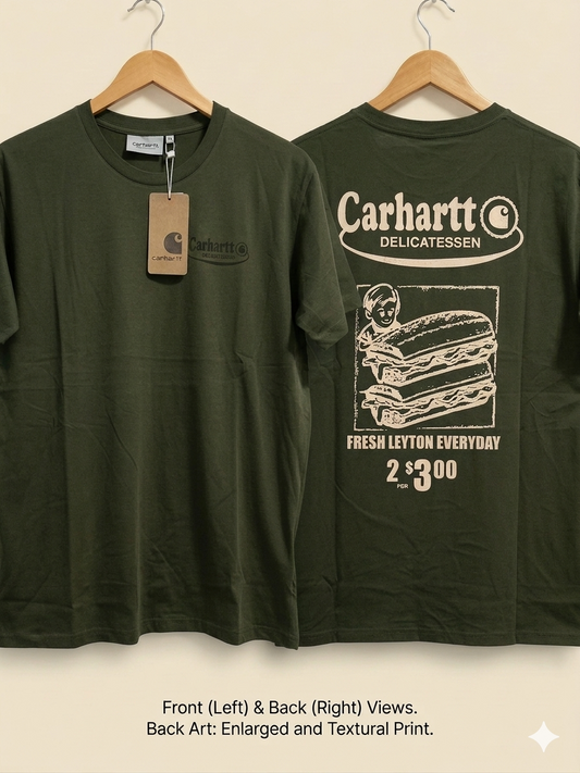 Wholesale Lot: 1x Carhartt WIP "Delicatessen" Graphic Tees (Size M)