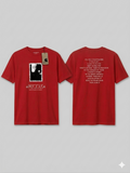 Wholesale Lot: Graphic Print Crewneck T-Shirt - "Precious" Design (Red)