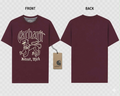 Wholesale Lot: Graphic Print Crewneck T-Shirt - Lion Heritage Design (Maroon)