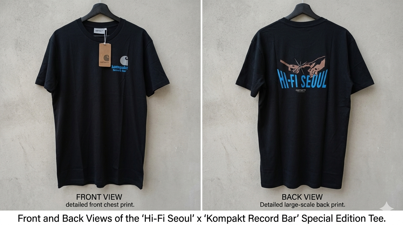Wholesale Lot: 7x Carhartt WIP "Hi-Fi Seoul" Graphic Tees