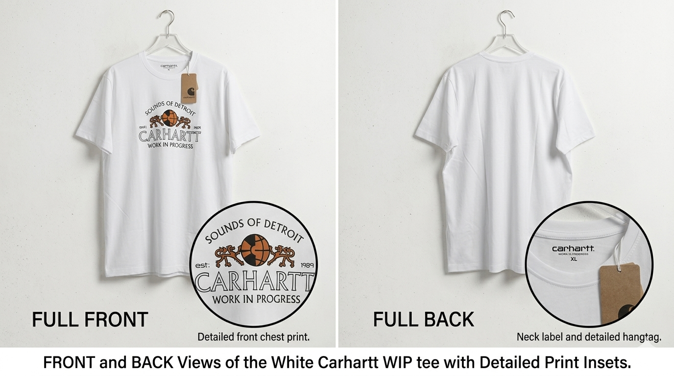 Wholesale Lot: 10x Carhartt WIP "Sounds of Detroit" Graphic Tees