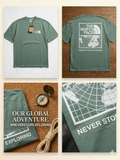 The North Face Global Adventure Graphic Tee – Sage Green