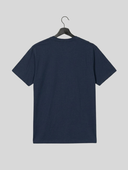 Premium Cotton T-Shirt – Sound of Detroit Print (Navy Blue)