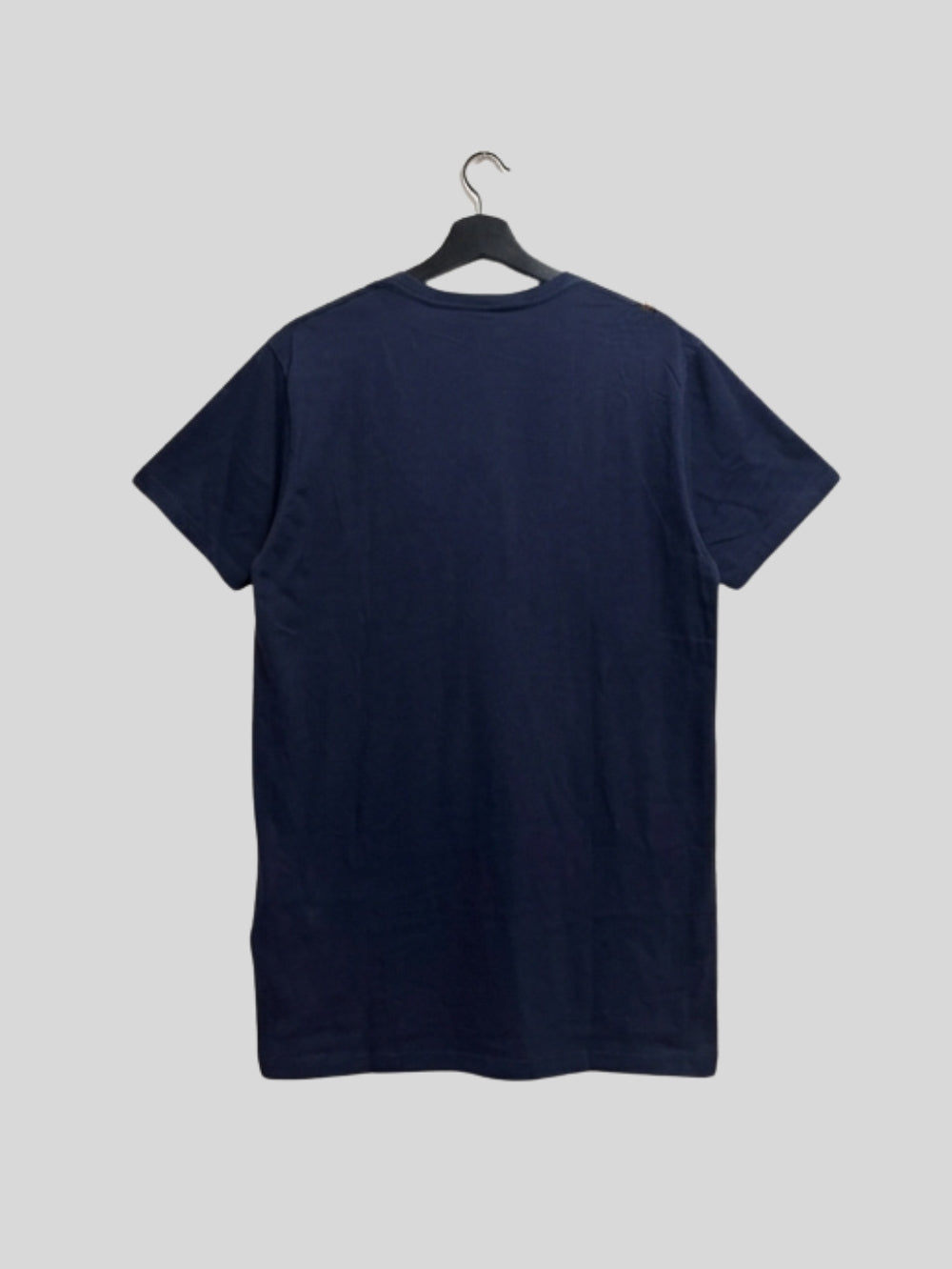 Premium Cotton T-Shirt – Detroit Mich Print (Navy Blue)