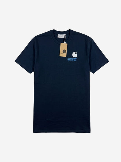 Men's 100% Cotton Crew Neck T-Shirt – Kompakt (Black) | 180 GSM