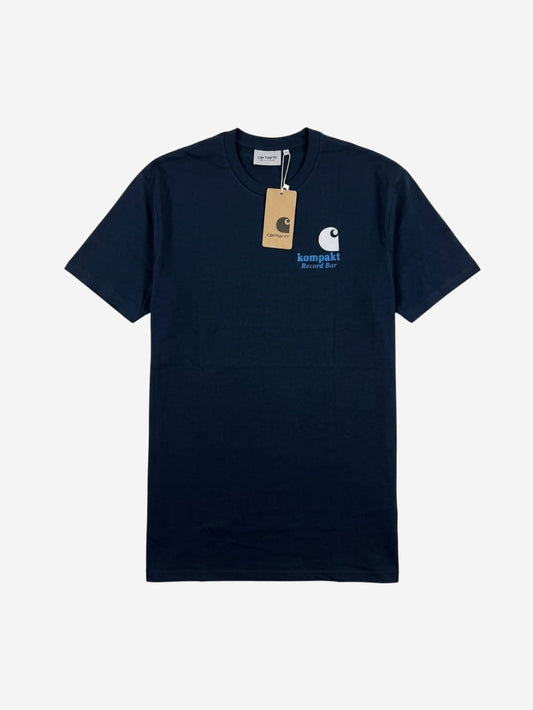 Men's 100% Cotton Crew Neck T-Shirt – Kompakt (Black) | 180 GSM