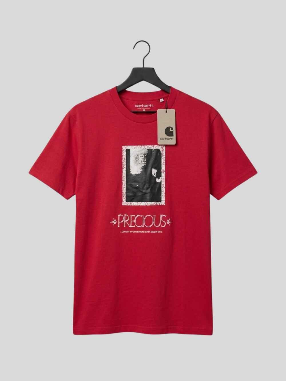 Premium Cotton T-Shirt – Destroy Print (Red)
