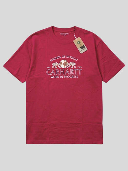 Premium Cotton T-Shirt – Sound of Detroit (Red)
