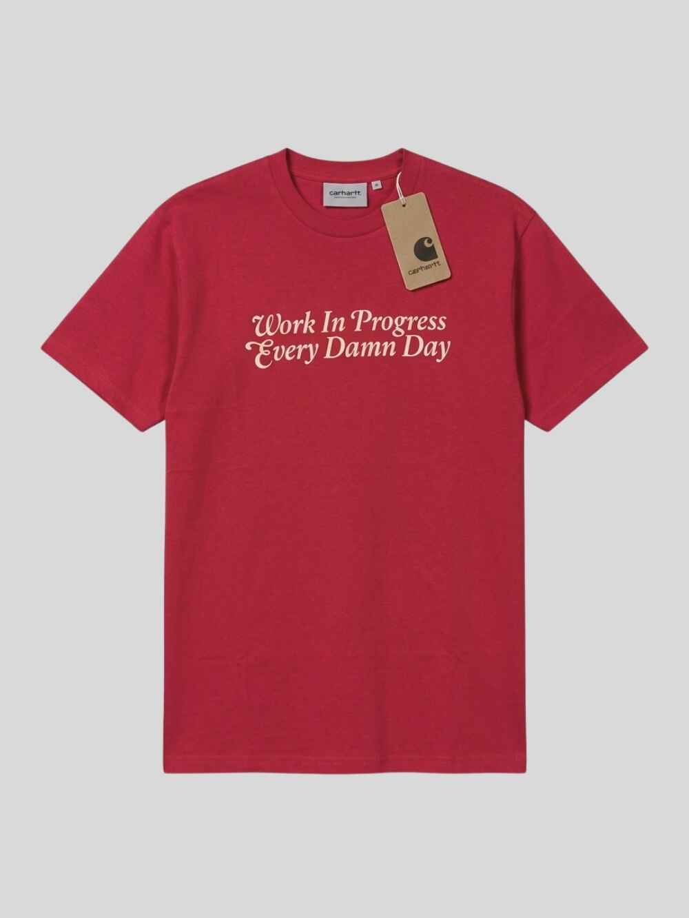 Premium Cotton T-Shirt – Damn Day (Red)