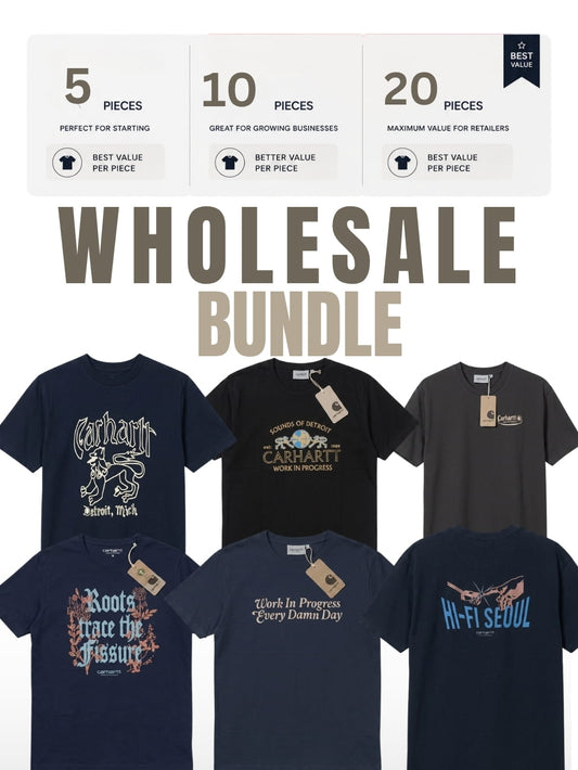 Men's Wholesale T-Shirt Multi Pack – 5, 10 & 20 Pieces