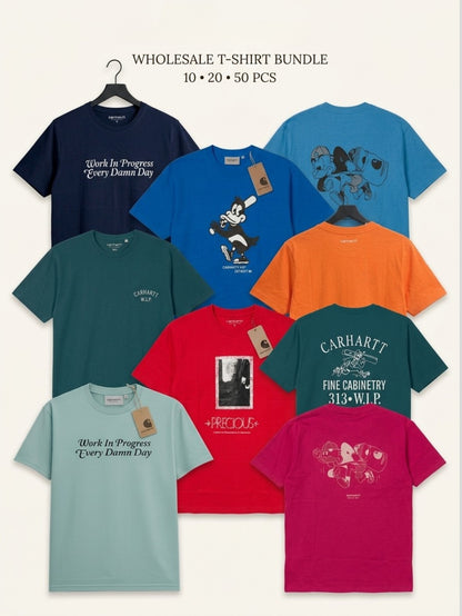 Wholesale T-Shirt Bundle – 10, 20 & 50 Pieces