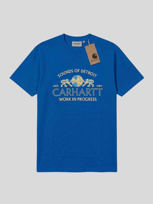 Premium Cotton T-Shirt – Sound of Detroit (Blue)