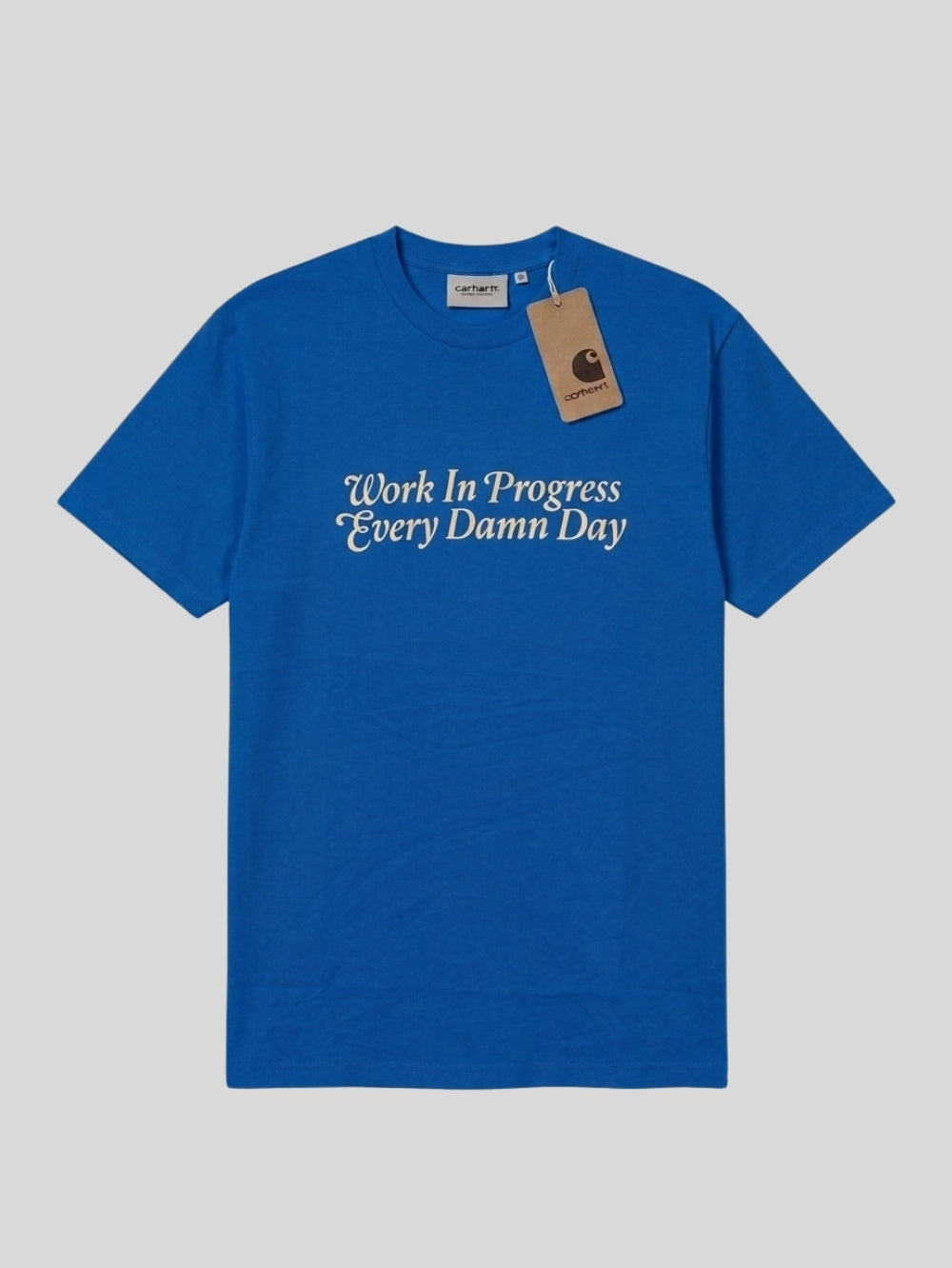 Premium Cotton T-Shirt – Damn Day (Royal Blue)