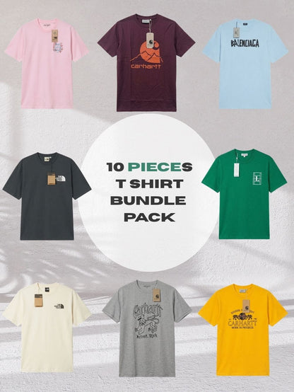 Men's Wholesale  New T-Shirt Bundle – 10, 20 & 50 Pieces
