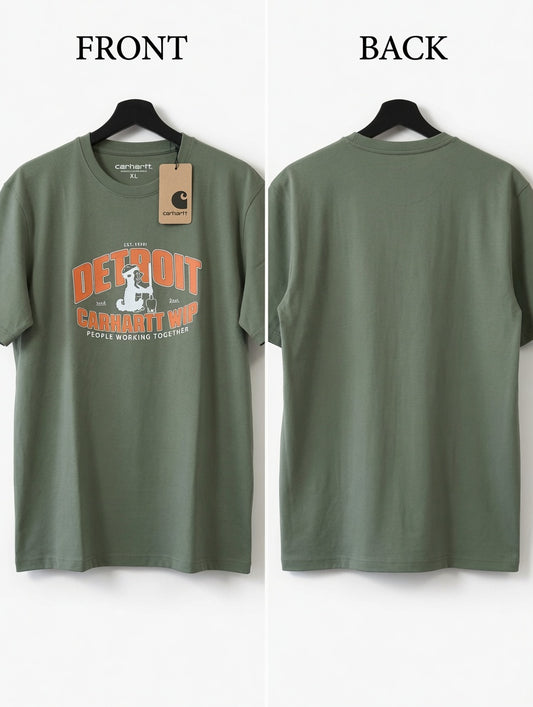 Carhartt WIP — "Detroit / People Working Together" Graphic Tee